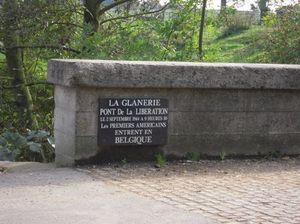 C'est par ce pont que les premiers soldats américains pénétrèrent en territoire belge le 2 septembre 1944.